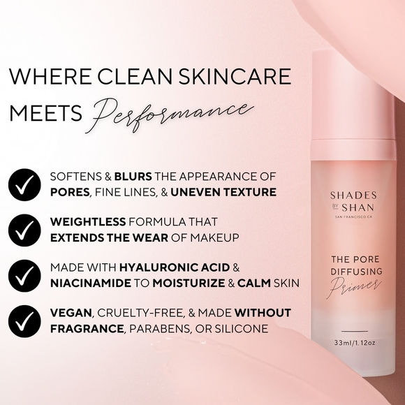 Shades By Shan Other - Shades by Shan The Pore Diffusing Primer - Pink   New